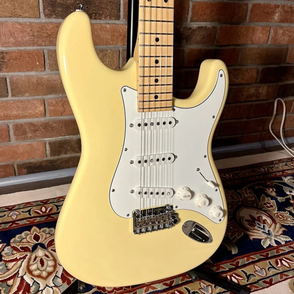Suhr Classic S SSS 2019 Vintage Yellow - The Guitar Rescue-The Guitar Rescue