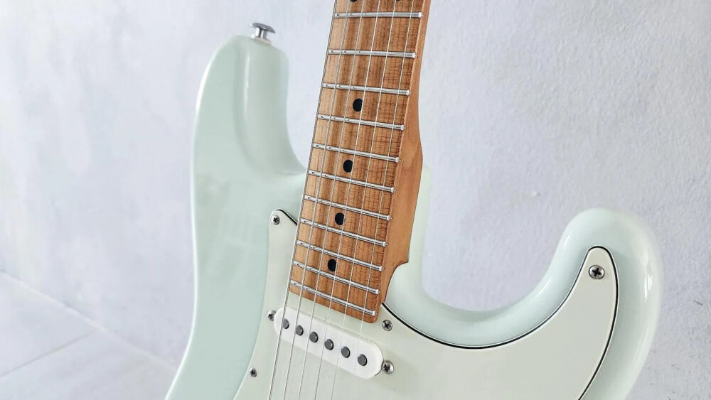 Suhr Dealer Select Classic S - Roasted Maple Sonic blue Electric Guitar 2024 - The Guitar Rescue-The Guitar Rescue