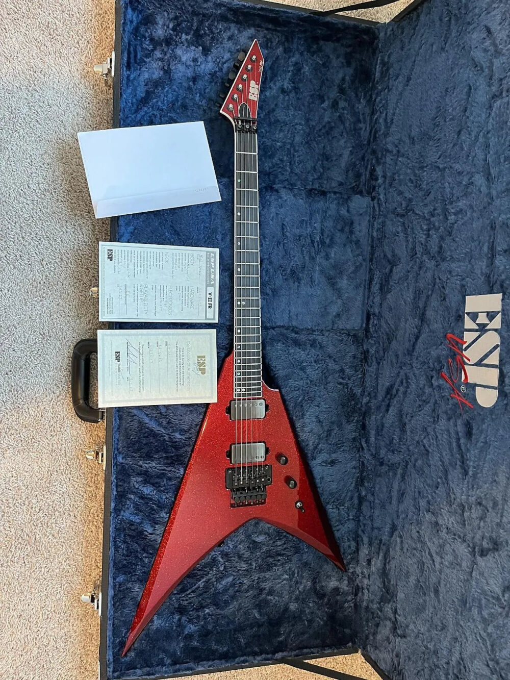 ESP USA V-II - The Guitar Rescue-The Guitar Rescue