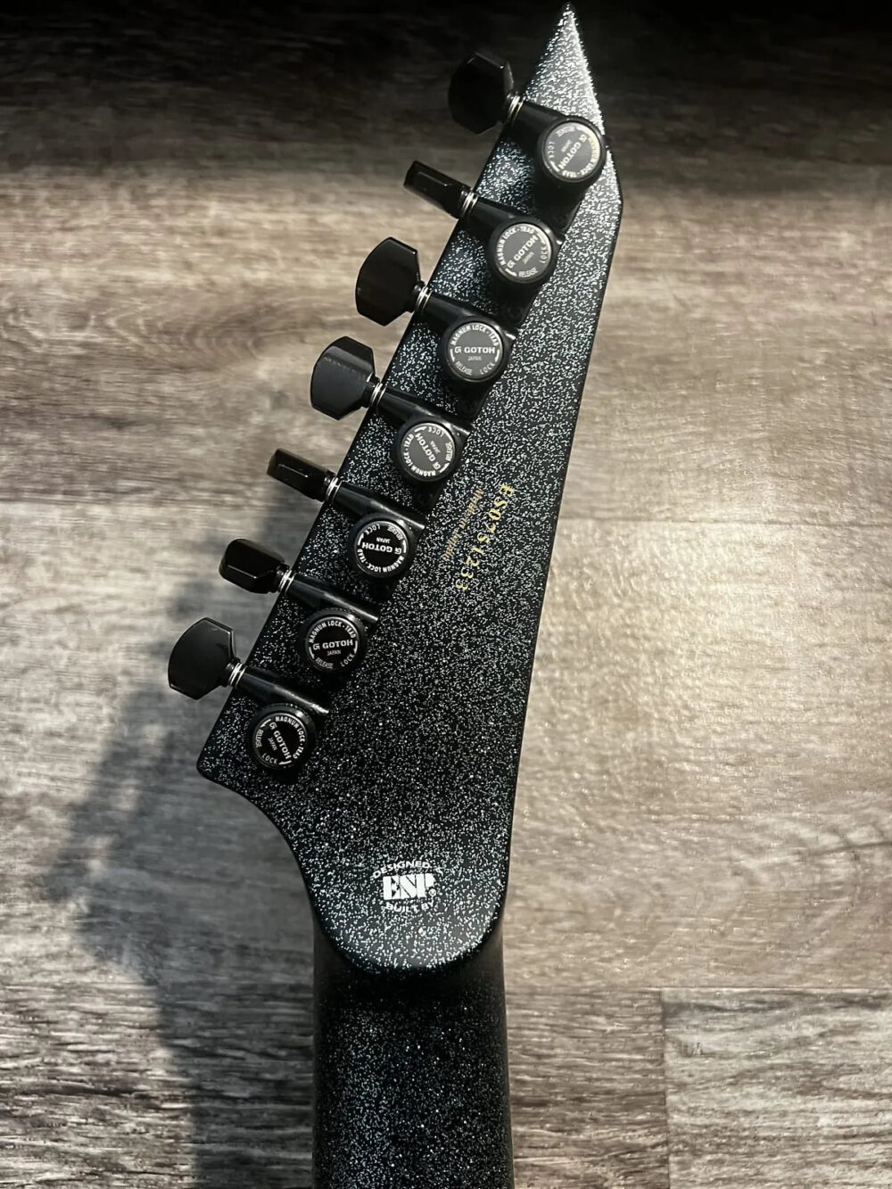 Mint! ESP E-II M-II 7B Baritone Evertune - Granite Sparkle - The Guitar Rescue-The Guitar Rescue