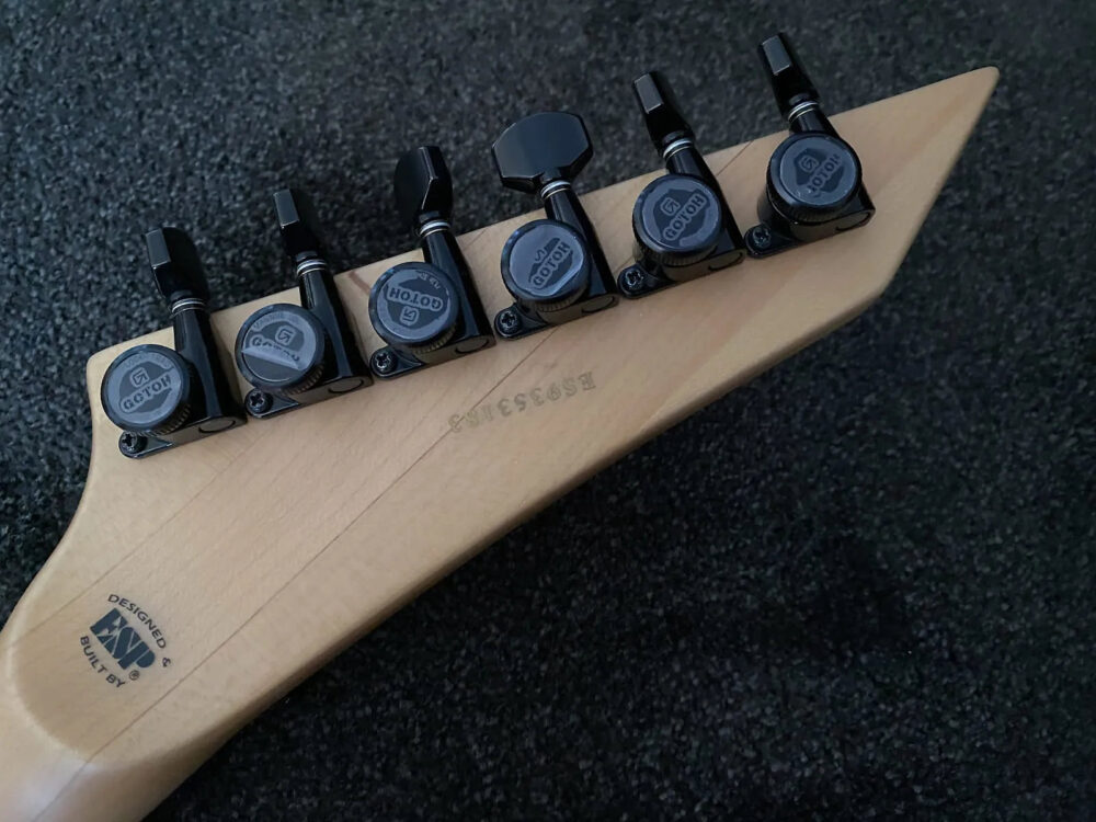 ESP E-II M-II Neck Thru 2018 - Black - VERY GOOD condition + CASE - The Guitar Rescue-The Guitar Rescue