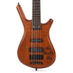 Warwick 2022 Limited Edition Pro Series 5-String Streamette BO Special Amber Transparent Satin - The Guitar Rescue-The Guitar Rescue