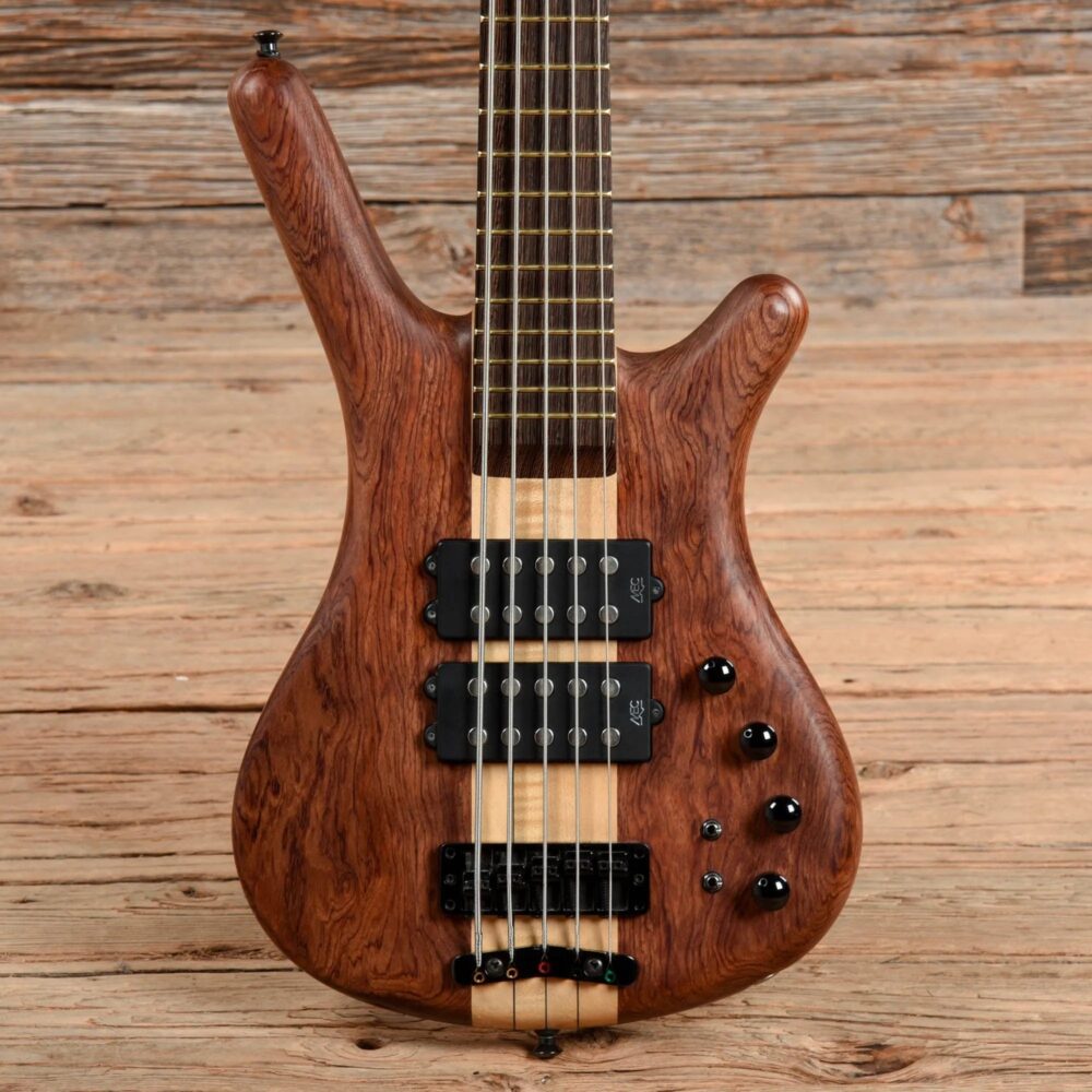 Warwick Corvette $$ NT Bubinga 5-String Natural 2008 - The Guitar Rescue-The Guitar Rescue