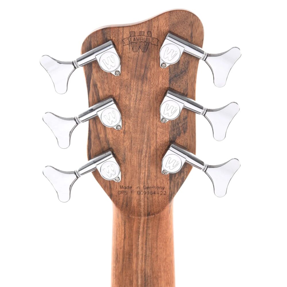 Warwick Pro Series Corvette Standard 6-String Active Bubinga Natural Transparent Satin - The Guitar Rescue-The Guitar Rescue