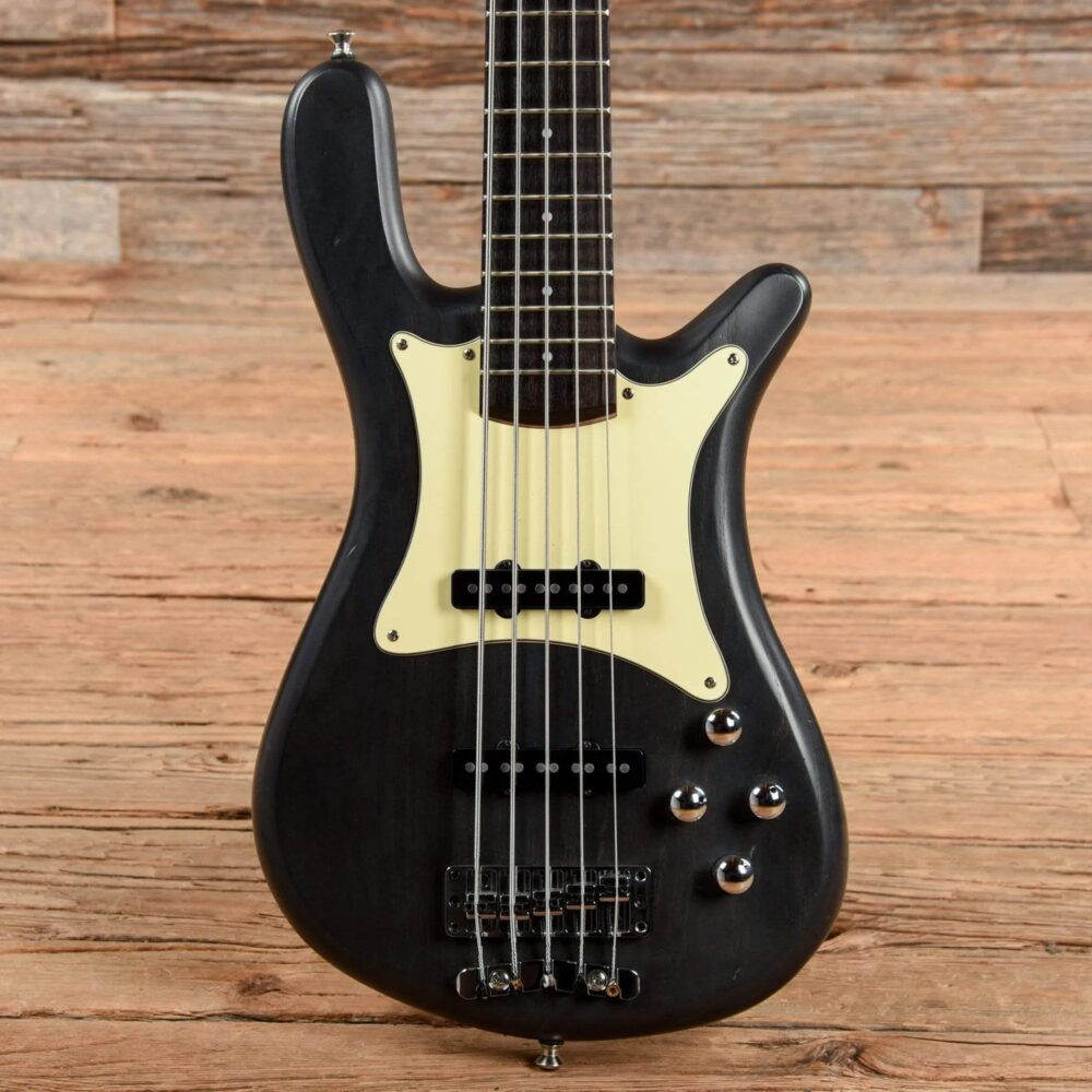 Warwick Pro Series Streamer CV 5 Nirvana Black Transparent Satin 2015 - The Guitar Rescue-The Guitar Rescue