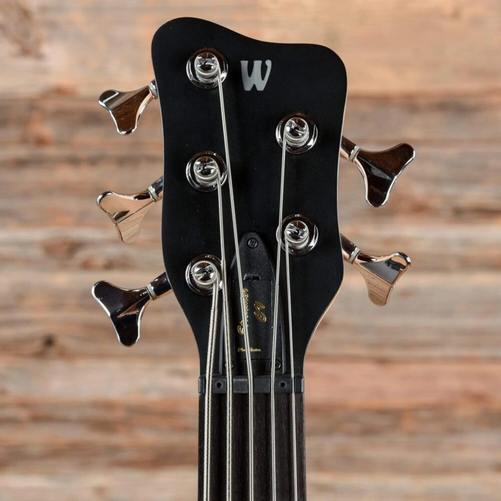 Warwick Pro Series Streamer CV 5 Nirvana Black Transparent Satin 2015 - The Guitar Rescue-The Guitar Rescue