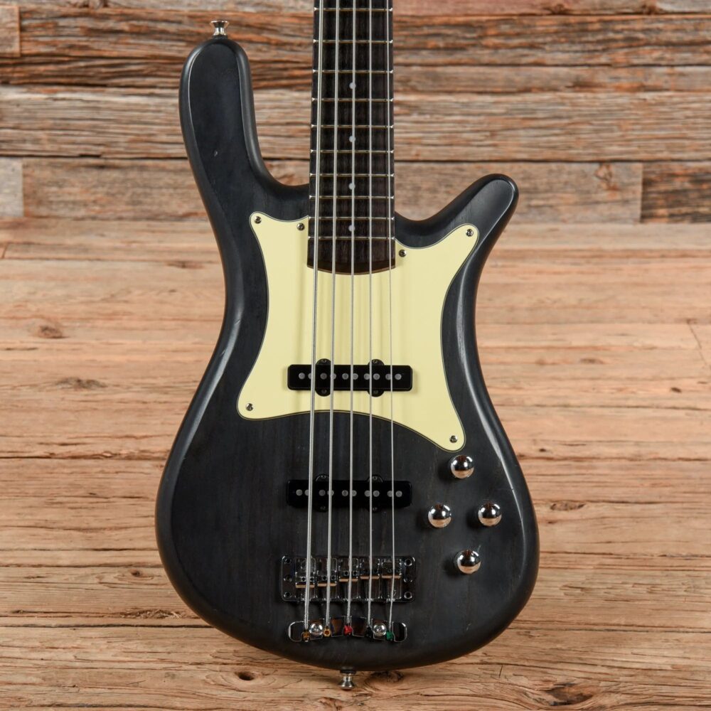 Warwick Pro Series Streamer CV 5 Nirvana Black Transparent Satin 2015 - The Guitar Rescue-The Guitar Rescue