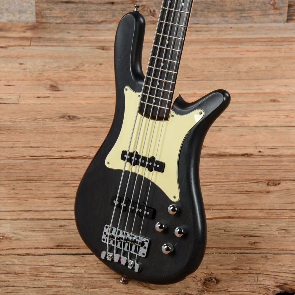 Warwick Pro Series Streamer CV 5 Nirvana Black Transparent Satin 2015 - The Guitar Rescue-The Guitar Rescue