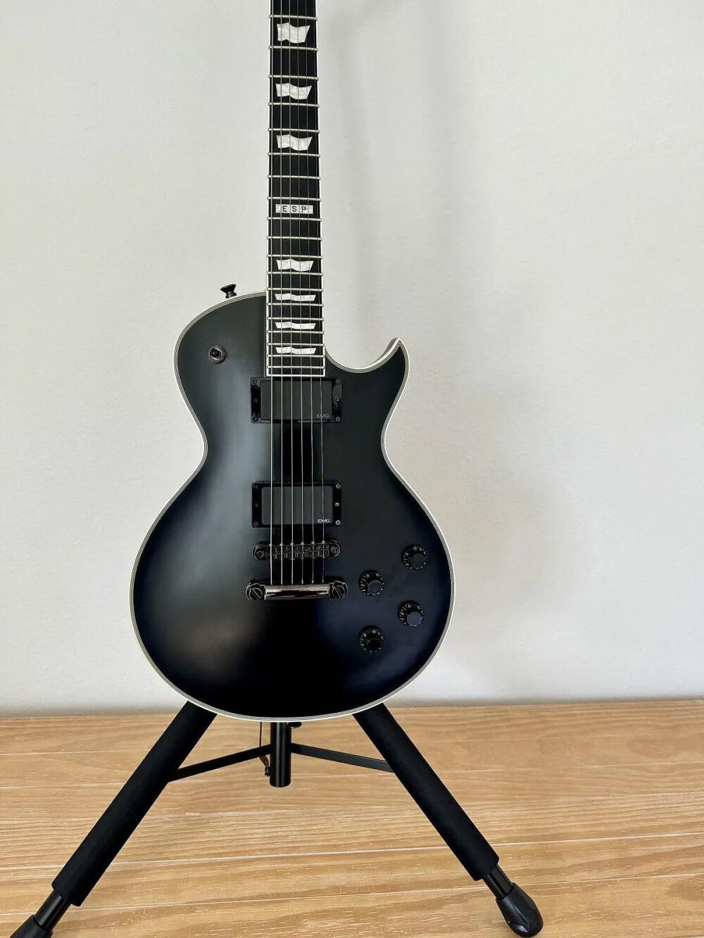 2012 ESP Eclipse 4-Knob - Satin Black - The Guitar Rescue-The Guitar Rescue