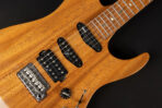 2018 Ibanez TQM1-NT Tom Quayle Signature with Roasted Maple Neck - Natural | Japan Prestige Series HSH Seymour Duncan DiMarzio Pickups | OHSC - The Guitar Rescue-The Guitar Rescue