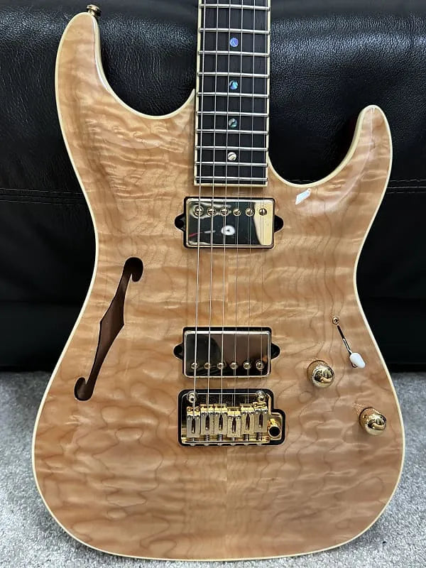 2016 Suhr Archtop Standard Semi-Hollow chambered semihollow, Cocobolo, SSV and SSH+ Gotoh 510 - Natural - The Guitar Rescue-The Guitar Rescue