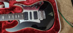 Ibanez UV777P-BK Steve Vai Signature Universe 1998 - 2012 - Black - The Guitar Rescue-The Guitar Rescue